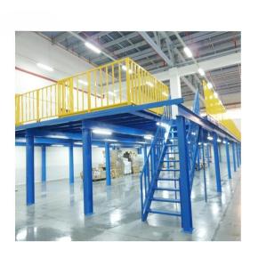  Industrial Heavy Duty Multi-tier Warehouse Rack Steel Mezzanine Floor Storage Racking Systems Manufacture Factory
