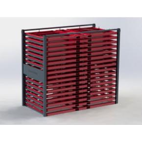  Customized Stocked Steel Height Adjustable Heavy Duty Storage Shelves Beam Pallet Rack
