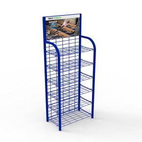 Customized color thickness load-bearing multi-style shelf customized display rack for wish
