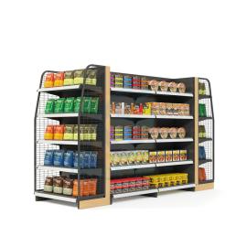 Grocery display Food rack Retail fixture