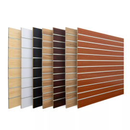 grooved Slotted MDF Aluminum panels